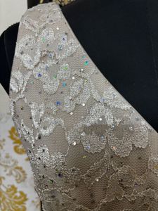 Elegant Lace &amp; Chiffon Dress