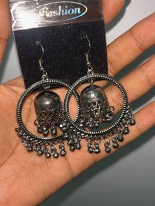 Boho Bell Hoop Earrings