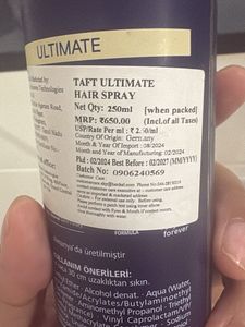 Schwarzkopf Taft Ultimate Hair Spray