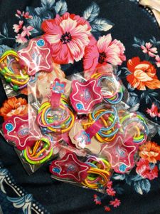 Cute Star Hair Ties Set