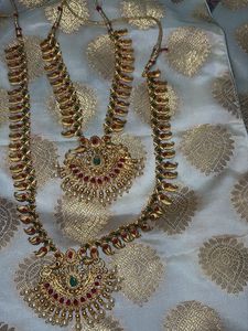 Antique Gold Plated Necklace Set