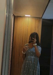 Beautiful Indo-western Onepiece Kurti Anarkali