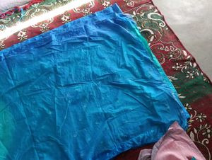 Beautiful Blue Ombre Saree