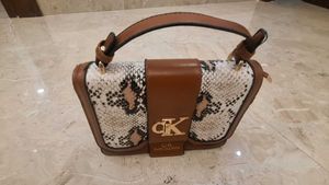 Charles &amp; Keith Snakeskin Print Handbag