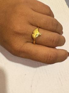 LOWEST PRICE. Delicate Ginkgo Leaf Ring