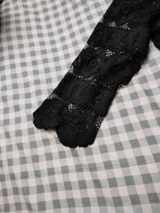 Elegant Black Lace Top