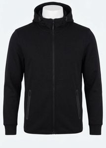 UNIQLO Men's Black Zip-Up Hoodie