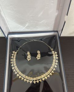 Sparkling Necklace and Earring Set