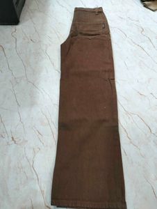 make offer Brown Wide Leg Jeans