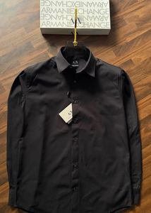 AX Armani Exchange Men's Black Shirt