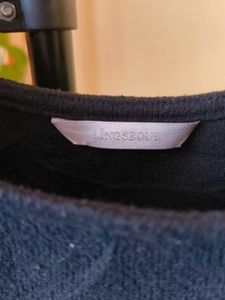 Korean Stylish Black Long Sleeve Top