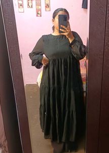 Black Maxi dress / Anarkali (Women's)