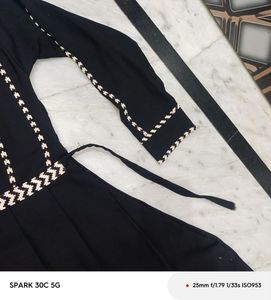 Elegant Black ethnic gown (burqa)