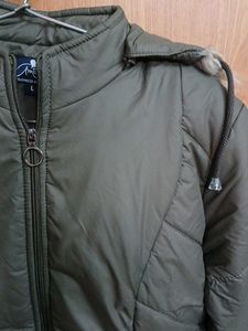 Olive Green Padded Jacket