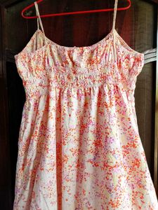 Floral Cotton Midi Dress by H&amp;M