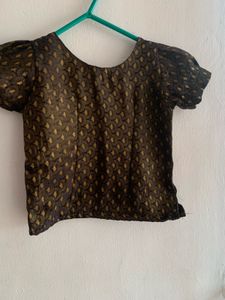Elegant Ethnic Blouse with skirt