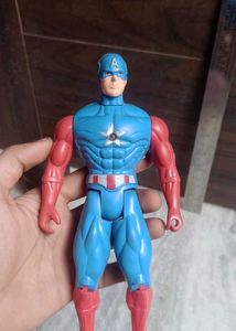 Captain America Action Figure and peepa pig mini f