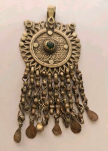 Vintage Afghani Heavy Statement Pendant