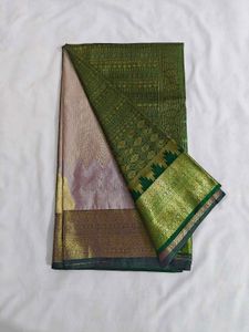 Elegant Green Kanchipuram Silk Saree