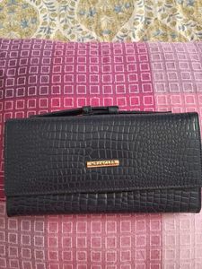 Wrangler Navy blue Croc Wallet