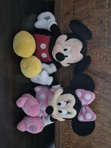 Mickey & Minnie Mouse Plush Toys