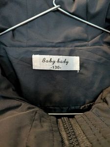 Stylish Black Hooded Jacket ( Unisex)
