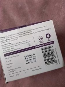 Plum CeraSense Moisturizing Creme