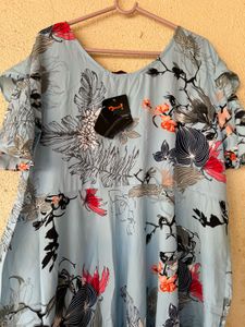 Floral Print Midi Dress