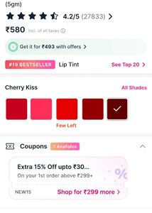 ❗ PRICE DROP ❗The Face Shop Lip &amp; Cheek Tint