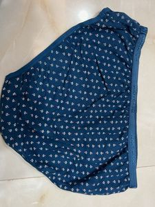 Comfortable Blue Printed Briefs