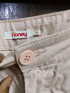 Stylish Women's Light Pink Shorts