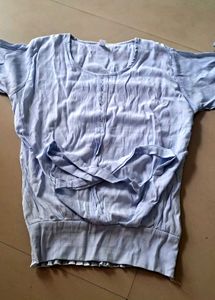 designer blue top for perfect office &amp; cafe vibes