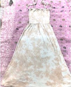 Boho Tie-Dye Midi Dress