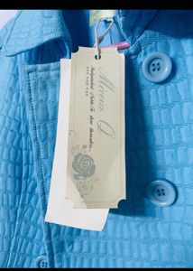 Baby Blue Trench Coat