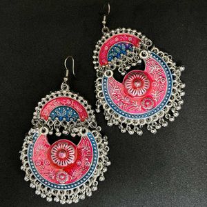 enamel earrings