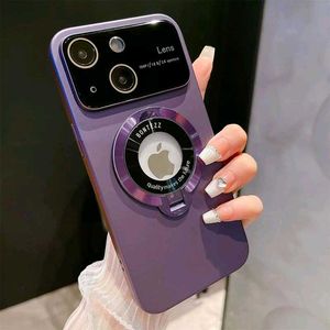 Stylish iphones Blue iPhone Case with Lens Accent