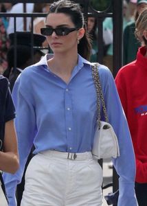 Korean Pintrest Classic Blue Button-Down Shirt