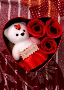 Cute Teddy Bear Gift Set for velentine 💗🤗