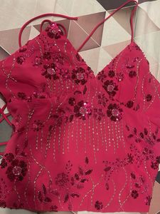 y2k embellished top