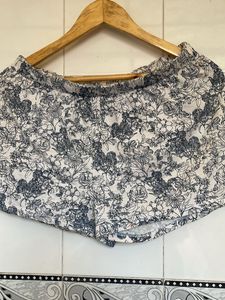 Floral Print Pajama Shorts