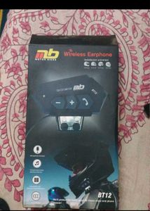 Motorcycle Bluetooth Helmet Headset Intercom