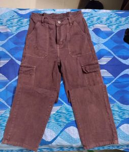 Brown Cargo Pants
