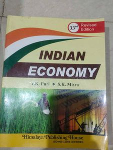 Indian Economy by Puri & Misra