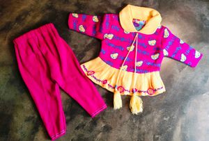 Baby Girl woolen set