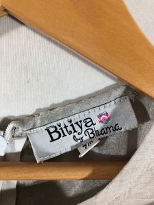 Grey Printed Dress(Girl’s)