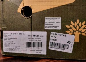 Original woodland shoes with box