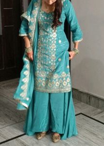 Heavy Sharara Suit With Dupatta