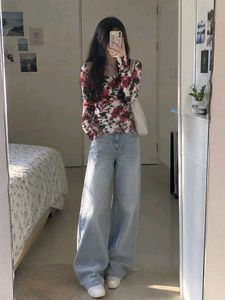 Floral Print Long Sleeve Top