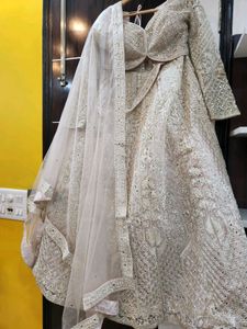 Lehanga Set With Dupatta n Belt (4 Pc)