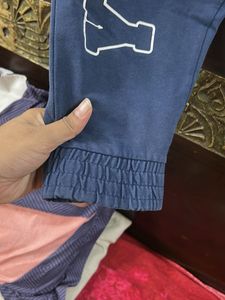 Blue Yale Joggers